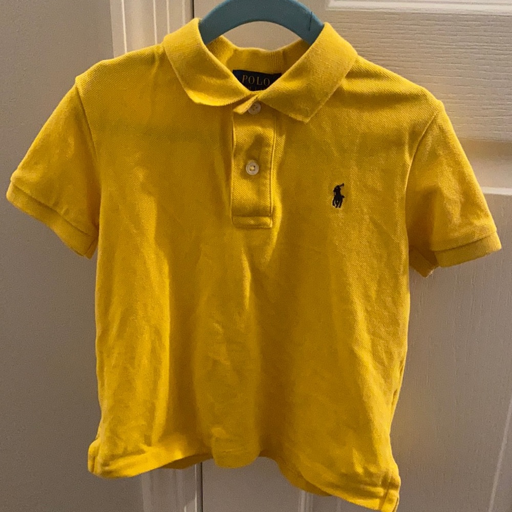 Yellow Ralph Lauren Polo Shirt